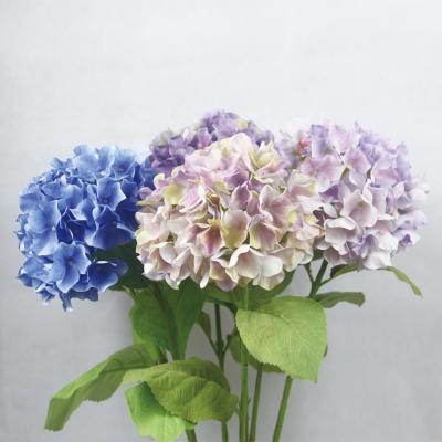 China Art Decor Party Home Decor Artificial Hydrangea Bouquet Wedding Flower Arrangements for sale