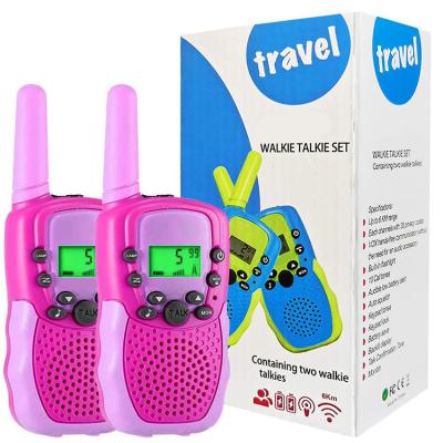 China ABS 3km Range Combi Color 0.5W 22Channels Mini Children Wireless Walkie Talkie for sale