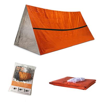 China Easy Install/Waterproof/Keep Hot Sale Emergency Survival Shelter Tent, Emergency Survival Blankets Use As Survival Tube Tent for sale