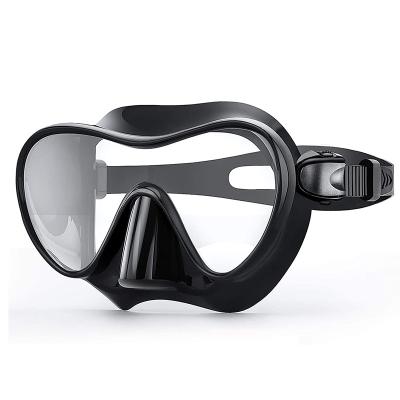 China 180 Wide View Cheap Price Scuba Diving Masks Frameless Snorkeling Freediving Spearfishing Cressi Diving Mask For Kids Adults for sale