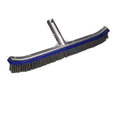 China 18 Inch Premium Large Head Aluminum Cleaner Best Selling Vacuum Pool Cleaning Brush for sale