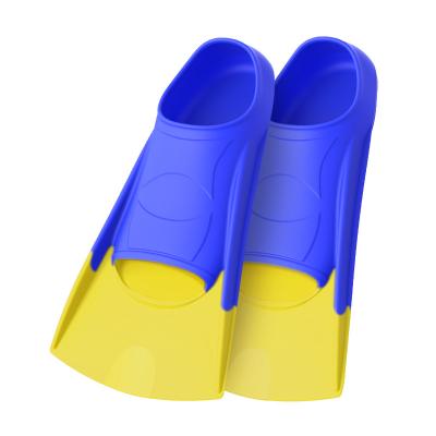 China Factory Price 100% Silicone Short Blade Cheap Comfortable Soft Eco-friendly Food Grade Swimming Dive Diving Fins Forming Fins for sale