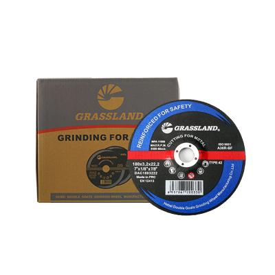 China Presion Clean Cut T41 T42 180x3x22.23mm 7 Inch Cutter Wheel Abrasive Cutting Disc for Metal and Stainless Steel for sale