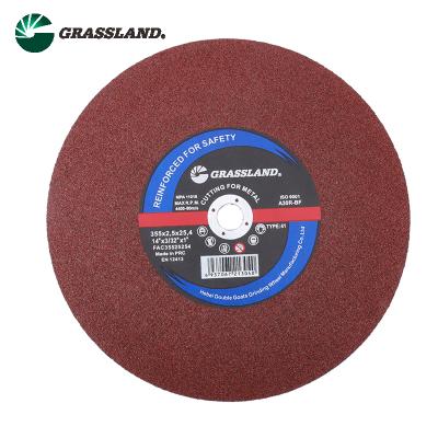 China 14 Inch Double Cutting Disc 355x3.2mm Net Deburring Cutting Disc For Metal for sale