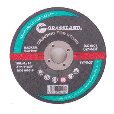 China MPA EN12413 Aluminum 4inch Freehand Tool Cutting Abrasive Wheels Grinding Wheels for sale