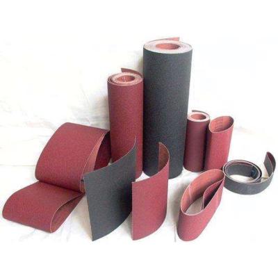 China 19*520 Aluminum Oxide Polishing Abrasive Belts For Metal Wood for sale