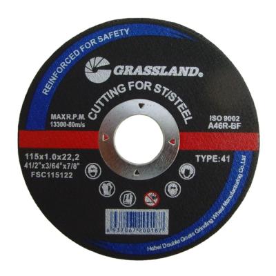 China Reinforced For Safety Grassland 100mm Steel Carved Metal Wheel Disco Abrasivo for sale