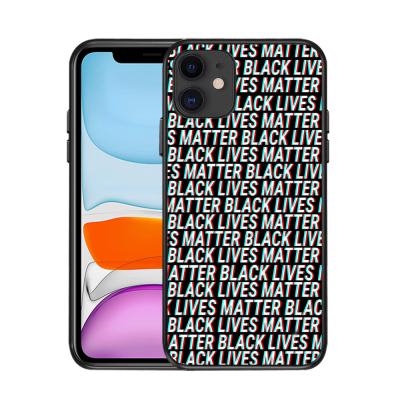 China Phone Protective Black Lives Matter Soft TPU Cell Phone Cover Case For iphone X xr xs 11 pro max, for iphone case I can't breathe for sale