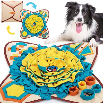 China Sustainable Pet Nose Mat For Dogs Feeding Mat Interactive Puzzle Dispenser Toy for sale