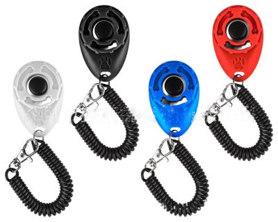 China Viable Training Dog Clicker Pet Training Whistle Strap Noise Stop Barking Training Dog Clicker 4 Packs for sale