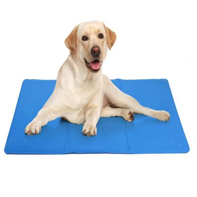 China Travel Dog Cooling Mat Durable Pet Cool Mat Non-Toxic Gel Self Cooling Pad, Great for Dogs Cats in Hot Summer for sale