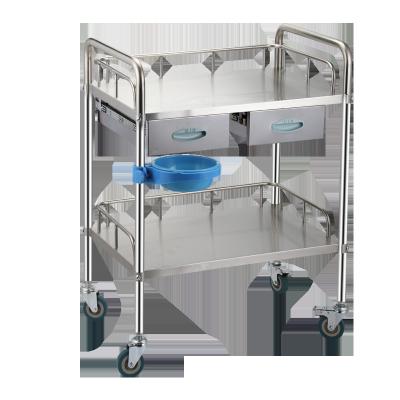 China Modern Factory Wholesale Hospital Furniture Emergency Trolley Treatment Trolley With Drawers for sale