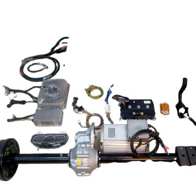 China Electric vehicle motor 2KW-150KW high quality controller rear axle gearbox driving kit electric car conversion for sale