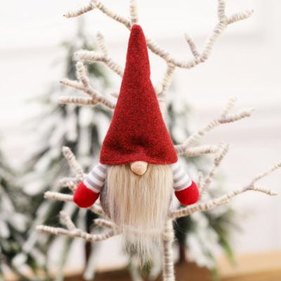 China Christmas Decoration Merry Christmas Festival Christmas Tree Hanging New Christmas Faceless Doll Small Gnomes Hanging Doll for sale