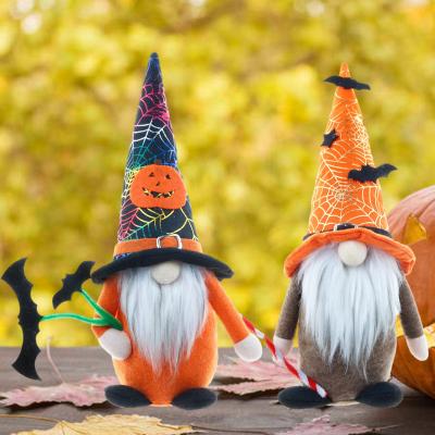 China 2022 Halloween Decoration 2022 Halloween Decoration Gnomes Doll Flannel Pumpkin Cloth Rudolph Doll Ghost Festival Leprechaun Faceless Gnomes Doll for sale