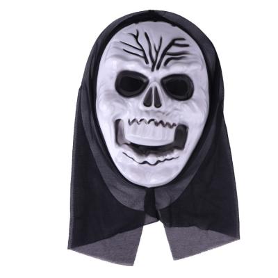 China Child Adult God of Death Horror Mask Face Ghost Festival Monolithic Mask Halloween Decoration New Halloween Mask Halloween for sale