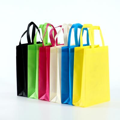 China Wholesale Cheap Eco-friendly Ultrasonic Non Woven Fabric Shopping Bag T-shirt Nonwoven Shopping Bag for sale