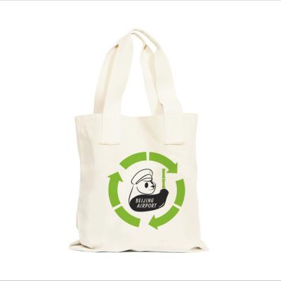 China New Canvas Bag Large Capacity Single Cotton Handled Printing Environmental Protection Canvas Bag for sale