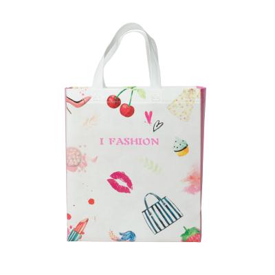 China Amazon Waterproof Promotional Custom Logo Grocery Bag Reusable Nonwoven Shopping Bag for sale