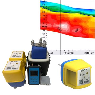 China 4G Real-time Monitoring Nodal Seismisch Instrument Geologische apparatuur Seismograaf Seismometer GD-3C Te koop