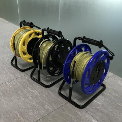 China Draagbare lengte 30m-500m Waterstandsmeter Diepte-indicator Stalen liniaal Kabel Waterstandsmeter Putdiepte-meter Te koop