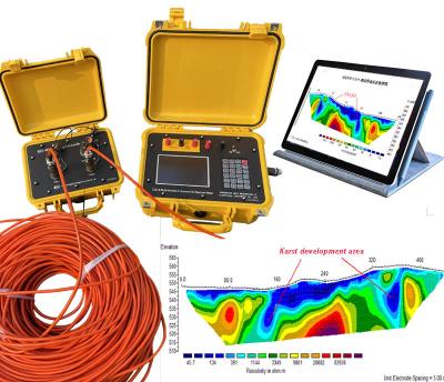 China Do equipamento geofísico da avaliação de Terrameter medidor Multifunction da resistividade à venda