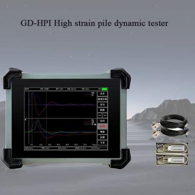 China Analista de conducción de pila PDA Tester de rodamiento de pila de alta tensión y Tester de integridad de pila en venta