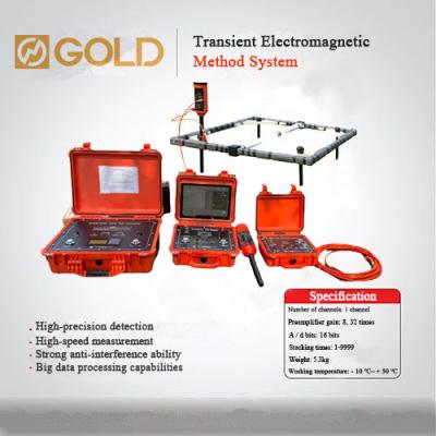 Chine Équipement d'enquête géophysique TEM Système de méthode électromagnétique transitoire pour l'exploration des eaux souterraines à vendre