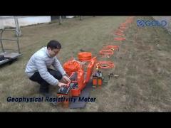 1D Geophysical Resistivity Meter Vertical Electrical Sounding For Groundwater