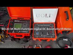 DC Geophysical Digital Resistivity IP Meter Multi Function For Studies