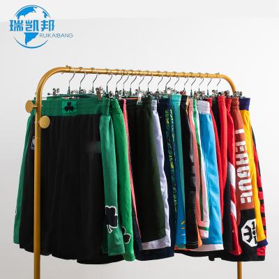 China Polyester / Cotton Used Mens Clothes Pack Used Clothes Basketball Shorts for sale