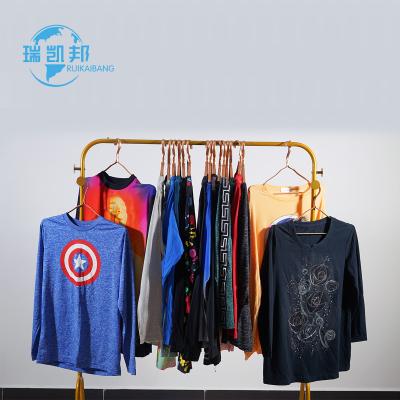 China Polyester / Cotton Ruikaibang Used Mens Suppliers For Second Hand Apparel Used Clothes Hoodie for sale