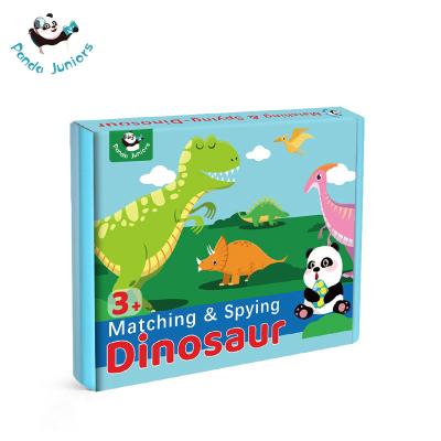 Cina Accoppiamento di carte conscio di attività dei giochi da tavolo logici di avventura e spiare del dinosauro in vendita