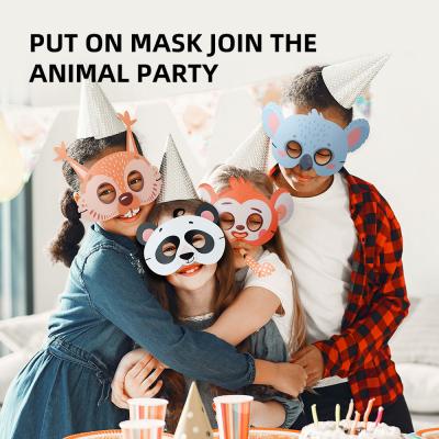 Cina Il vostro proprio animale dello zoo di DIY maschera i mestieri di carta di arti per le attività della casa di divertimento dei bambini in vendita