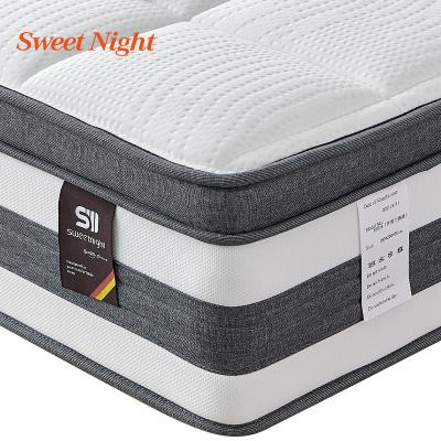 China Foldable In One Zone Pocket Spring Double Bed Korean Box Rolled Foam Sponge Hotel Bed Mattress for sale