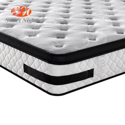 China Foldable 12inch 13inch Gel Infused Pocket Hybrid Spring Bed Roll Memory Foam Mattress Queen Size Orthopedic Mattress for sale