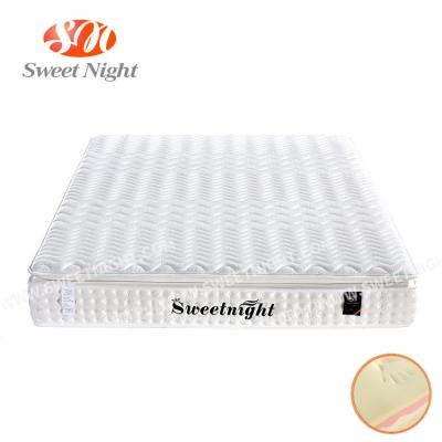 China Queen Foldable Box Spring Making Visco Foam Border Zipper Portable Size Hotel Mattress for sale