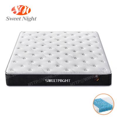 China Sleepwell Supermarket Massage Bed Foam Prices Latex Mattress King Bed Hotel Pocket Foldable Spring Best Mattress for sale