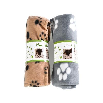 China New Pet Bedding Portable Washable Soft Warm Fleece Fabric Cat Dog Pet Blanket for sale