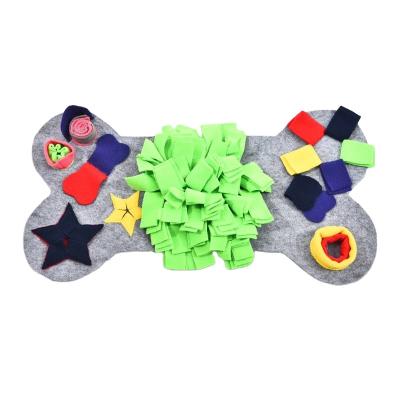 China Wholesale Viable In Stock Washable Pet Smart Toy Snuffle Training Cat Dog Treat Mat for sale