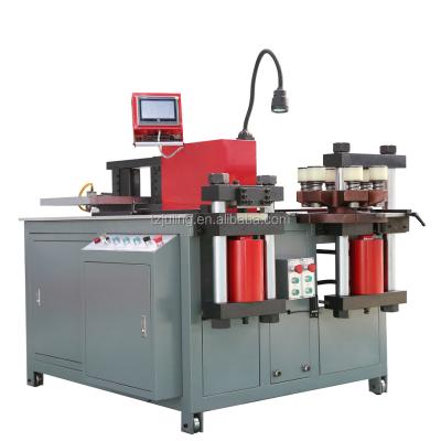 China energy & Mining 16*250mm CNC Hydraulic Busbar Cutting Busbar Bending Punch Embossing Machine for sale