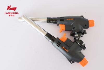 China CE 1300 Degree Gas Torch Gun , 20cm Butane Soldering Gun for sale