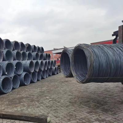 China Building Wire Coils Steel Construction Easy Cut Rod Hot Rolled Stainless Galvanized SAE 1006 SAE1008 Q195 Q235 Steel Drawn Wire for sale