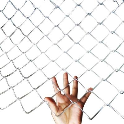 China Economical Low Carbon Easily Assembled Steel Wire Iron Mesh Chain Link Fence For Sale Factory for sale