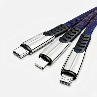 China Wholesale Custom Mobile USB C USB Data Cables Mobile Phone Etc.electronic Product Zinc Alloy Micro Type-c Charger Cable For iphone for sale