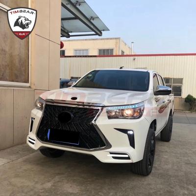 China 4x4 Trucks Car Trucks 4x4 Upgrade Kit Body Kits For Toyota Hilux Revo Rocco Upgrade To Lexus for sale