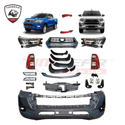 China 4x4 Trucks 4x4 Trucks Body Kits Retrofit Kits For Toyota Hilux Revo 2016 Upgrade To Revo 2021 for sale