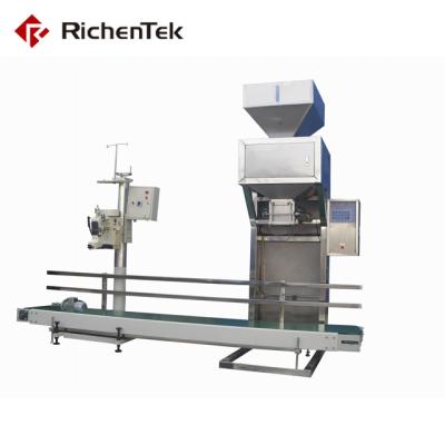 China Food 30g To 2000g Double Scales Weigher Beans Packing Machine for sale