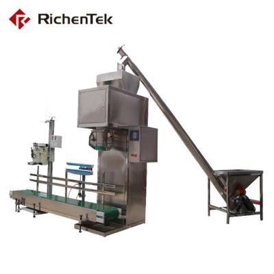 China Automatic Food Large Bags 15kg Millet Flour Powder Filling Machine for sale