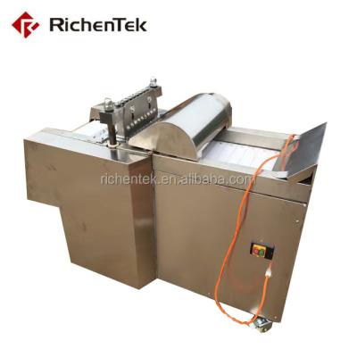 China Restaurant Automatic Fresh Fish Cutting Machine For Fish Cube Slice for sale